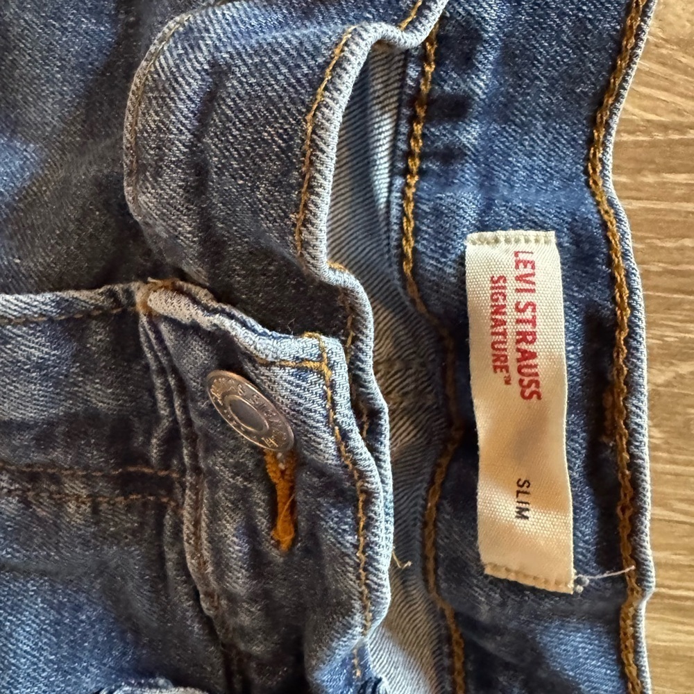 Levi's Dark Blue jeans 34 30 - Picture 3 of 7